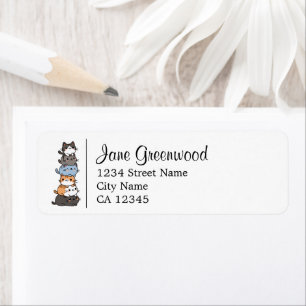 Stack Of cats Name And Address