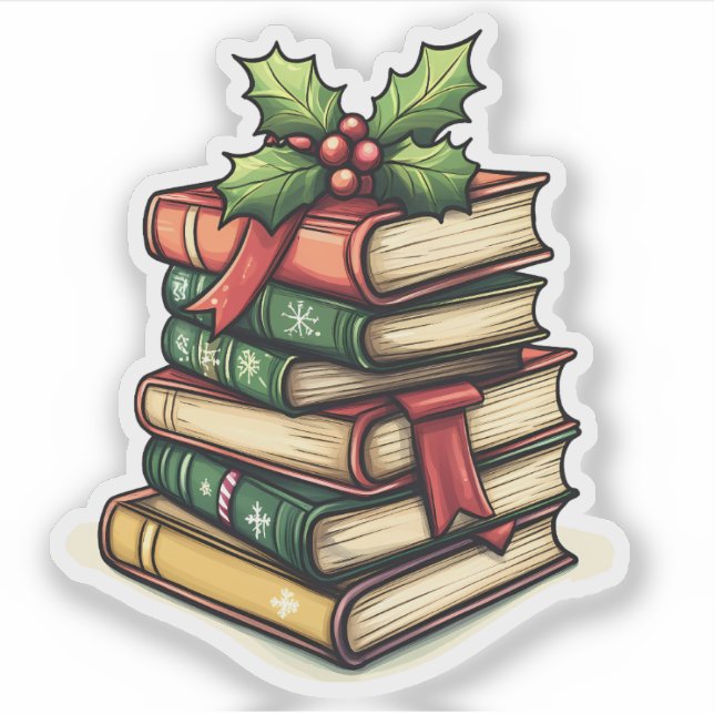 Stack of Christmas Books for Readers (Front)