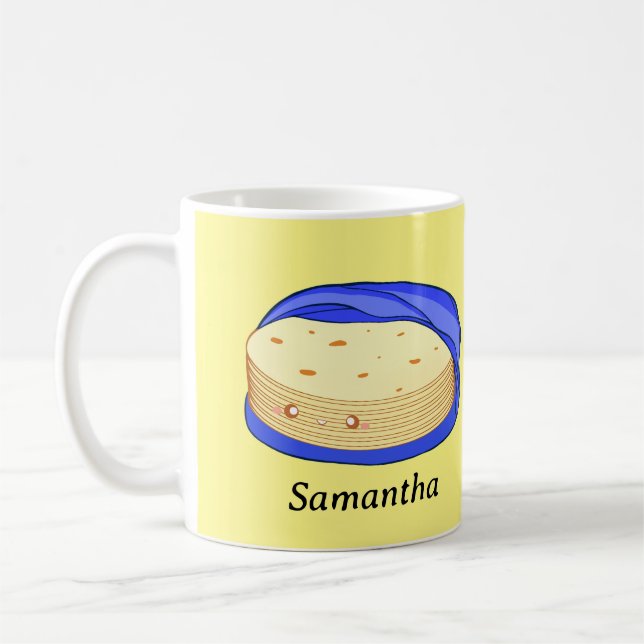 Stack of Flour Tortillas Coffee Mug (Left)