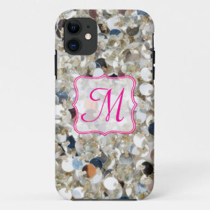 Stack of Glitter Monogram IPHONE 5 Case