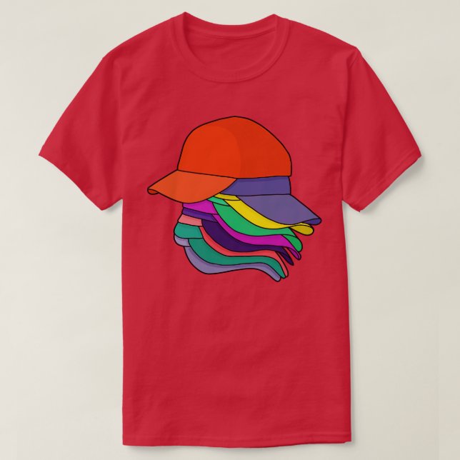 Stack of Hats T-Shirt (Design Front)
