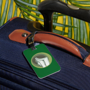 Stack of Money Cash Green Backs Luggage Tag