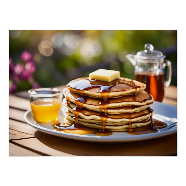 Stack Of Pancakes Poster (Front)