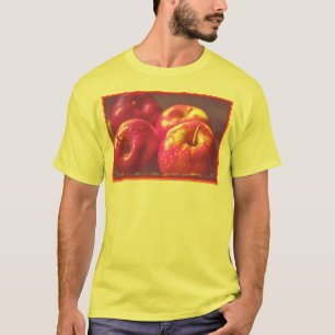 "Stack of Red Apples Fruit" Cute Photo. Buy Now T-Shirt