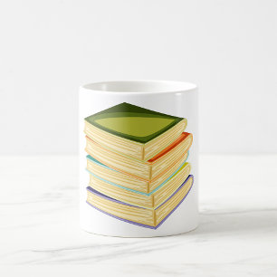 Stack Of School Books Mug