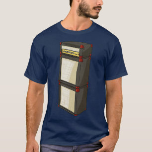 Stack Of Speakers Rock Music Concert Gig Guitar T-Shirt