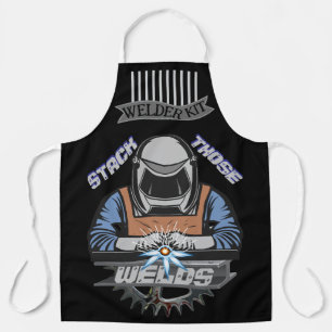 Stack Those Welds Apron