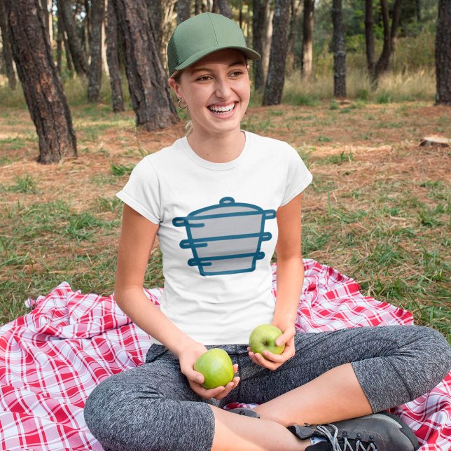 Stacked Cooking Pots Icon T-Shirt (Creator Uploaded)