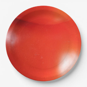 Stacked Fresh Red Tomatoes, "Love Apples" Favour Paper Plate