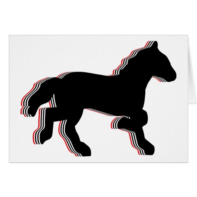stacked horses (Front Horizontal)