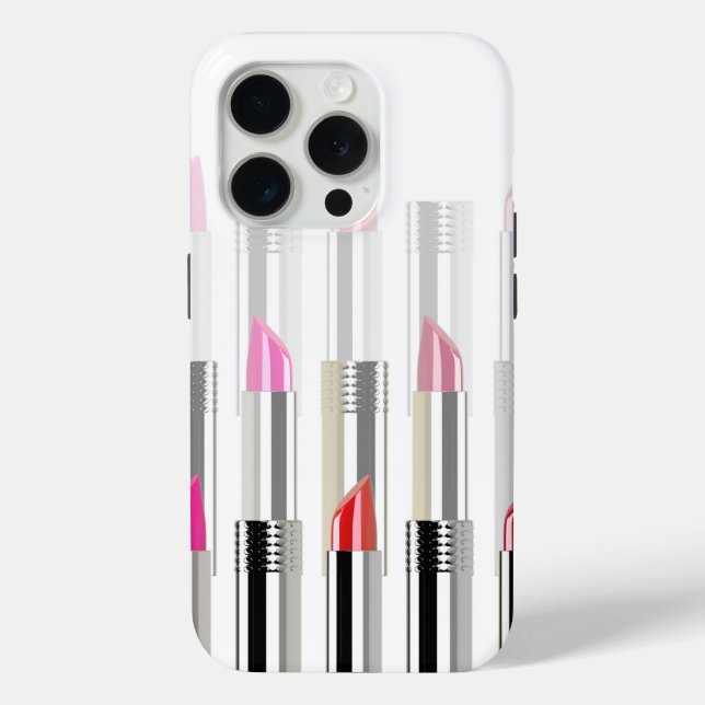 Stacked Lipstick Tubes Case-Mate iPhone Case (Back)