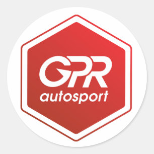 Stacked Logo Sticker