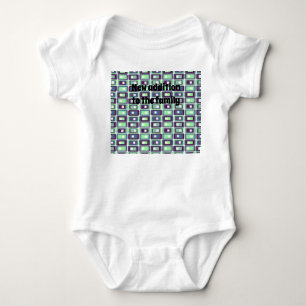 Stacked Rectangles Baby Bodysuit