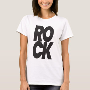 Stacked Rock Typography T-Shirt