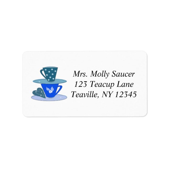 Stacking Teacups Label (Front)