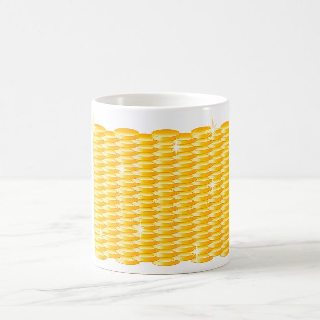 Stacks Of Gold Coins Coffee Mug (Creator Uploaded)