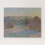 Stacks of Wheat (End of Summer) Jigsaw Puzzle<br><div class="desc">Stacks of Wheat (End of Summer)
Date: 1890/91
Artist: Claude Monet
Art Institute of Chicago</div>