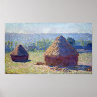 Stacks of Wheat (End of Summer), Monet