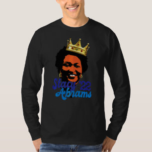 Stacy Abrams For Georgia Governor Black Female Mag T-Shirt