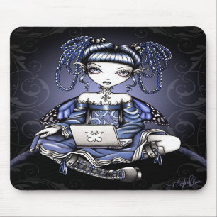 Stacy Blue Lab Top Fairy Mousepad