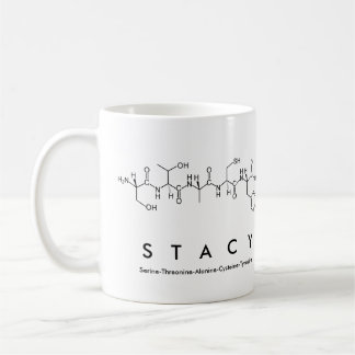 Stacy peptide name mug