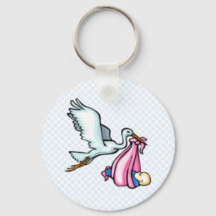 Stacy Stork Key Ring
