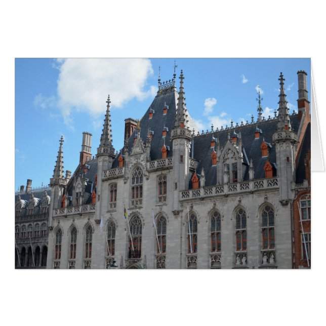 Stadhuis Bruges Belgium Fairytale Photograph (Front Horizontal)