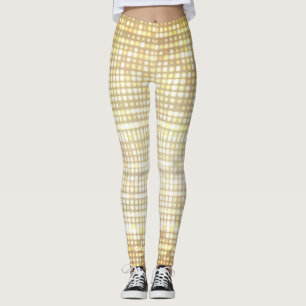 Stadium lights, abstract neon background. leggings