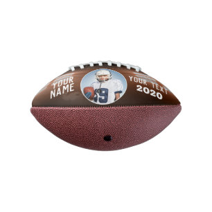 Stadium Lights Custom Football Orange American Football