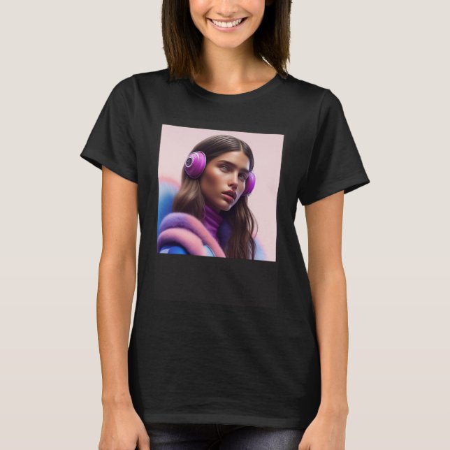 Stadium Status Records Graphic Travel Sunsets Jöí  T-Shirt (Front)