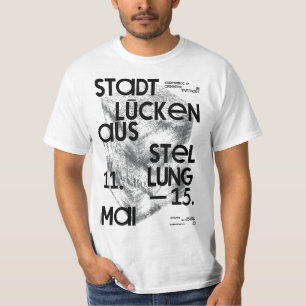 Stadt Lücken Vintage German Typography T-Shirt