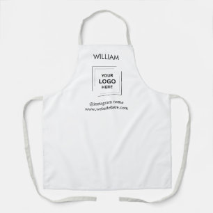 Staff Name Company Branding Workwear Identity Apron