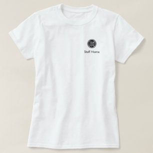 Staff Name Your Logo\ Custom Business Company T-Shirt
