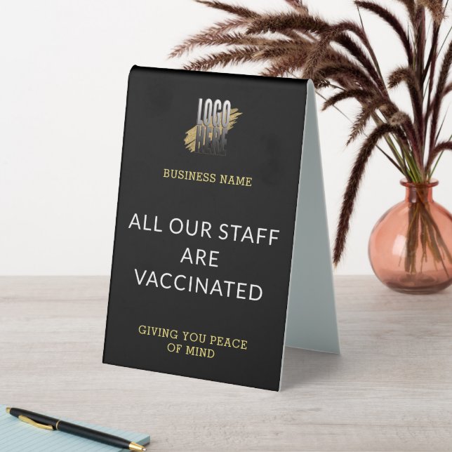 Staff Vaccinated Add Logo Black Business   (In SItu (Table))