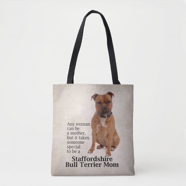Staffie Mum Tote (Front)