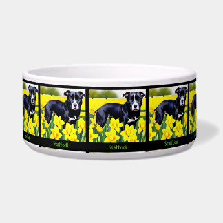 Staffodil - Staffy in the Daffodils