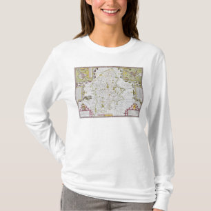 Stafford County and Town, engraved by Jodocus T-Shirt