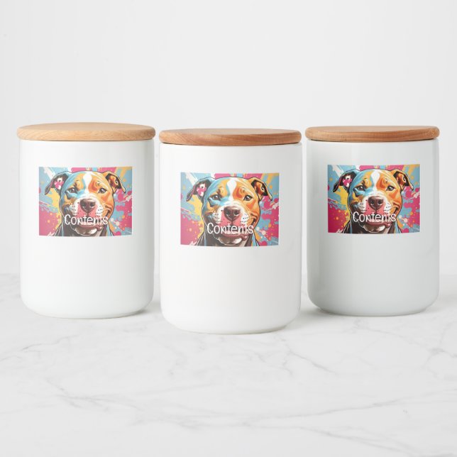 Staffordshire Birthday  Food Label (Bottles)