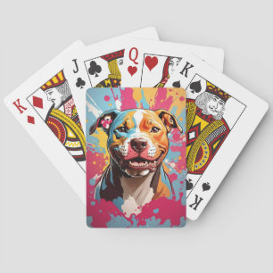 Staffordshire Birthday Fun Playing Cards