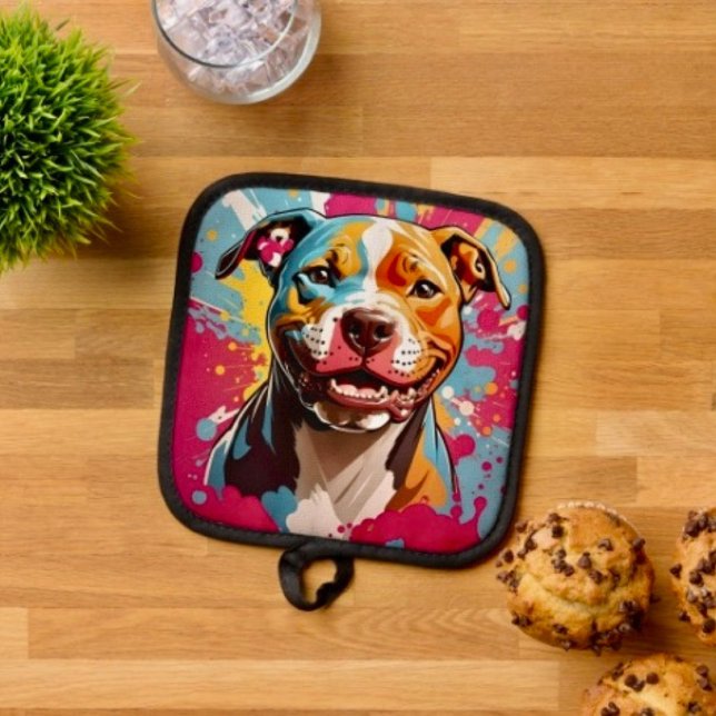 Staffordshire Birthday Fun Pot Holder (Creator Uploaded)