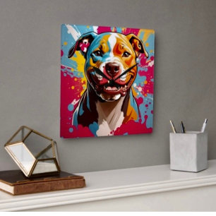 Staffordshire Birthday Fun Square Wall Clock