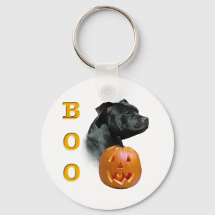 Staffordshire Bull Terrier Boo Key Ring