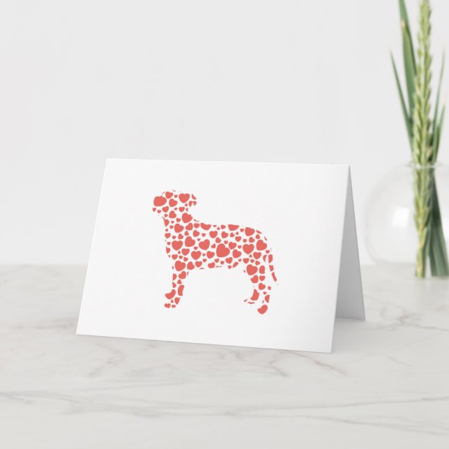 Staffordshire Bull Terrier Card (Front)