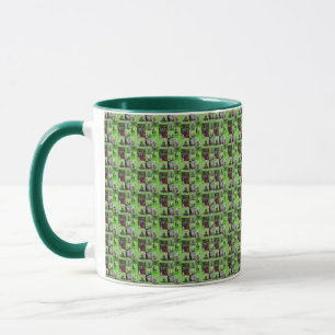 Staffordshire Bull Terrier Collarge Pattern, Mug