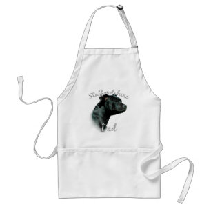 Staffordshire Bull Terrier Dad 2 Standard Apron