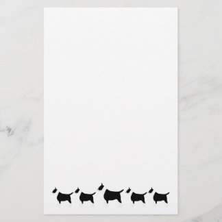 Staffordshire Bull Terrier Dog Design Stationery