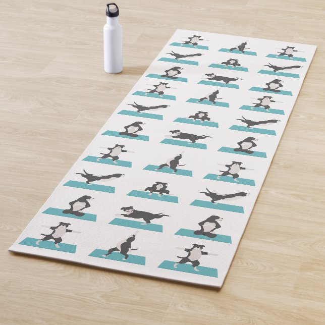 Staffordshire bull terrier dog Yoga Mat (In Situ)