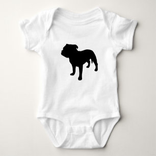 Staffordshire Bull Terrier Gear Baby Bodysuit