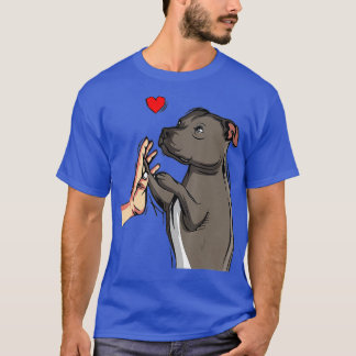 Staffordshire Bull Terrier Love Dog Mum Girls Wome T-Shirt