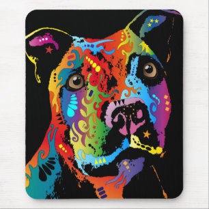 Staffordshire Bull Terrier Mouse Mat